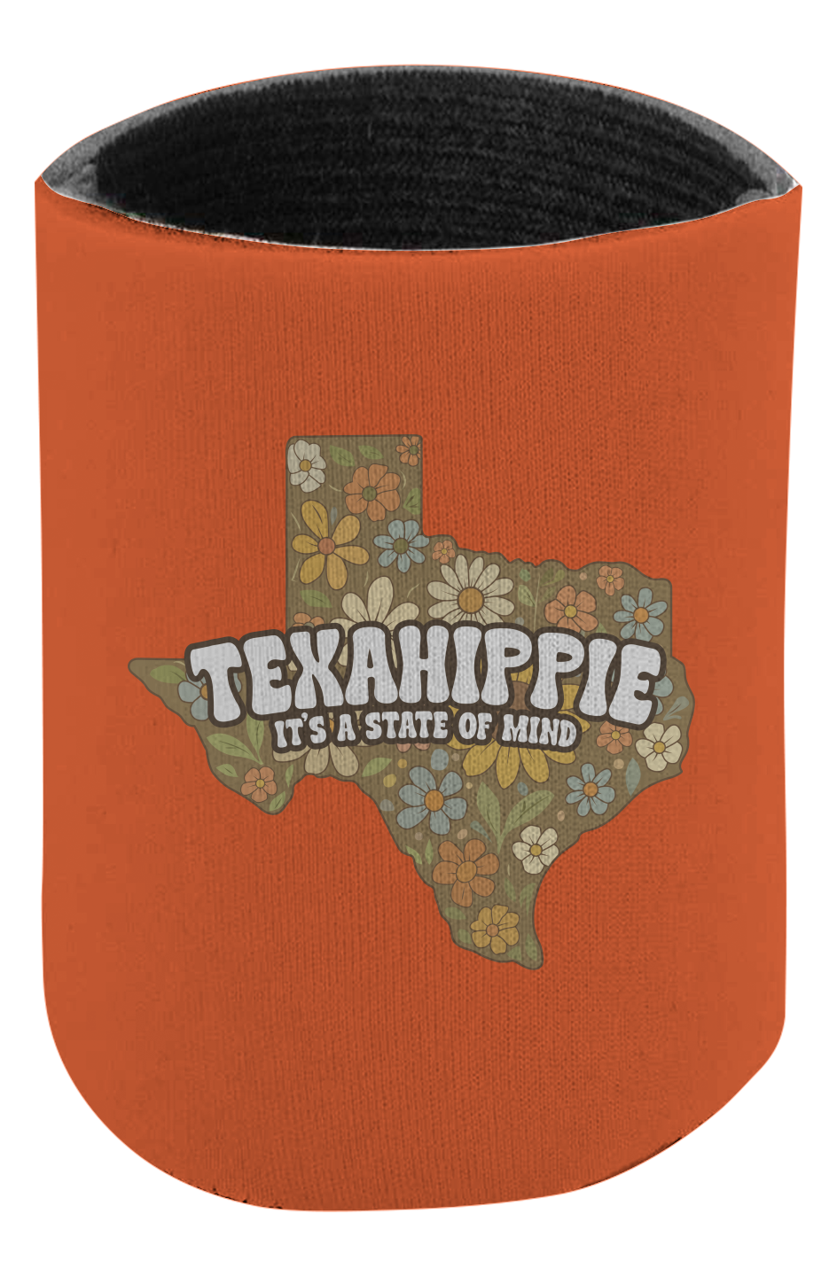 Texahippie State Of Mind Liberty Bag Beverage/Can Holder