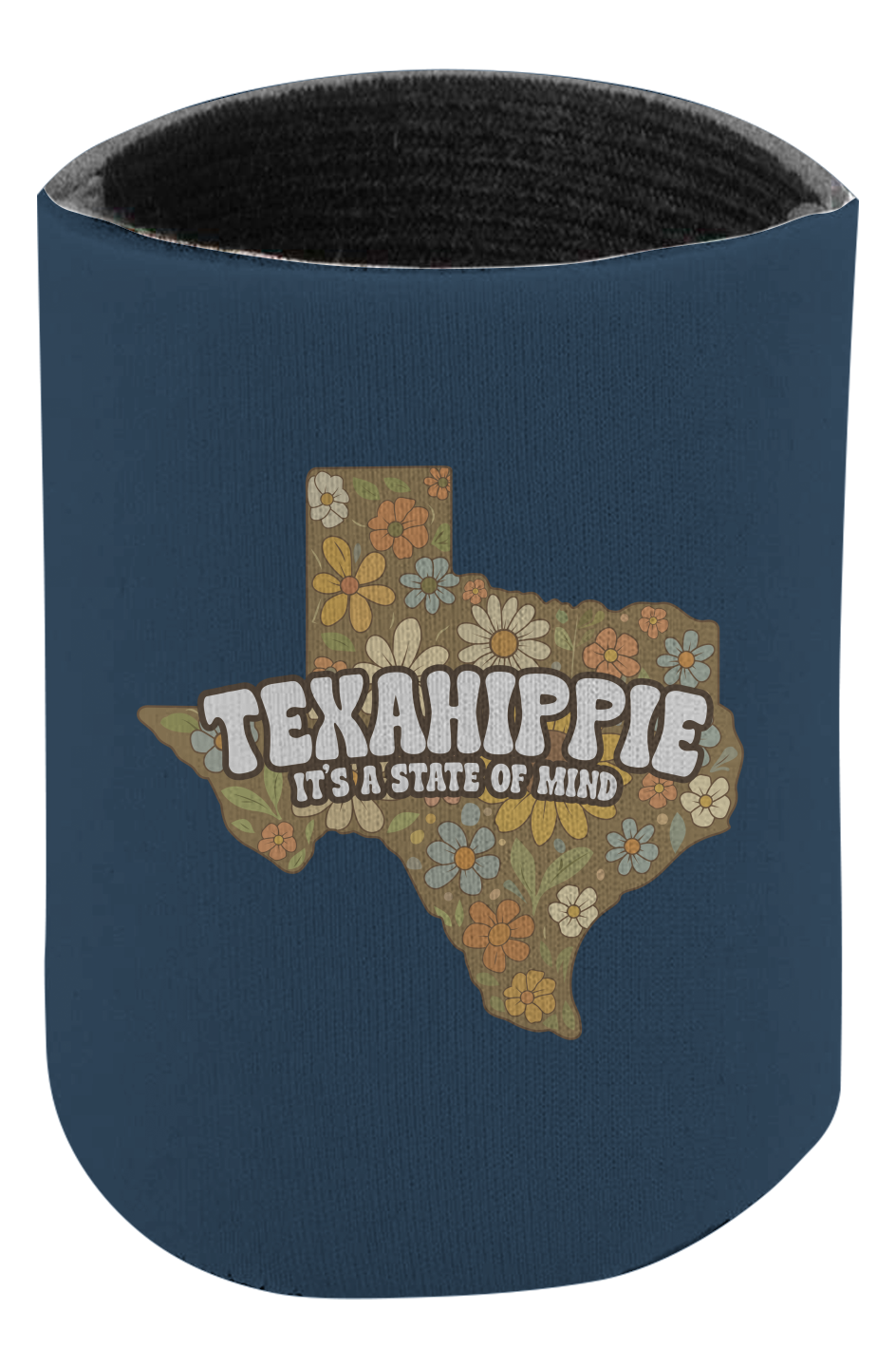 Texahippie State Of Mind Liberty Bag Beverage/Can Holder