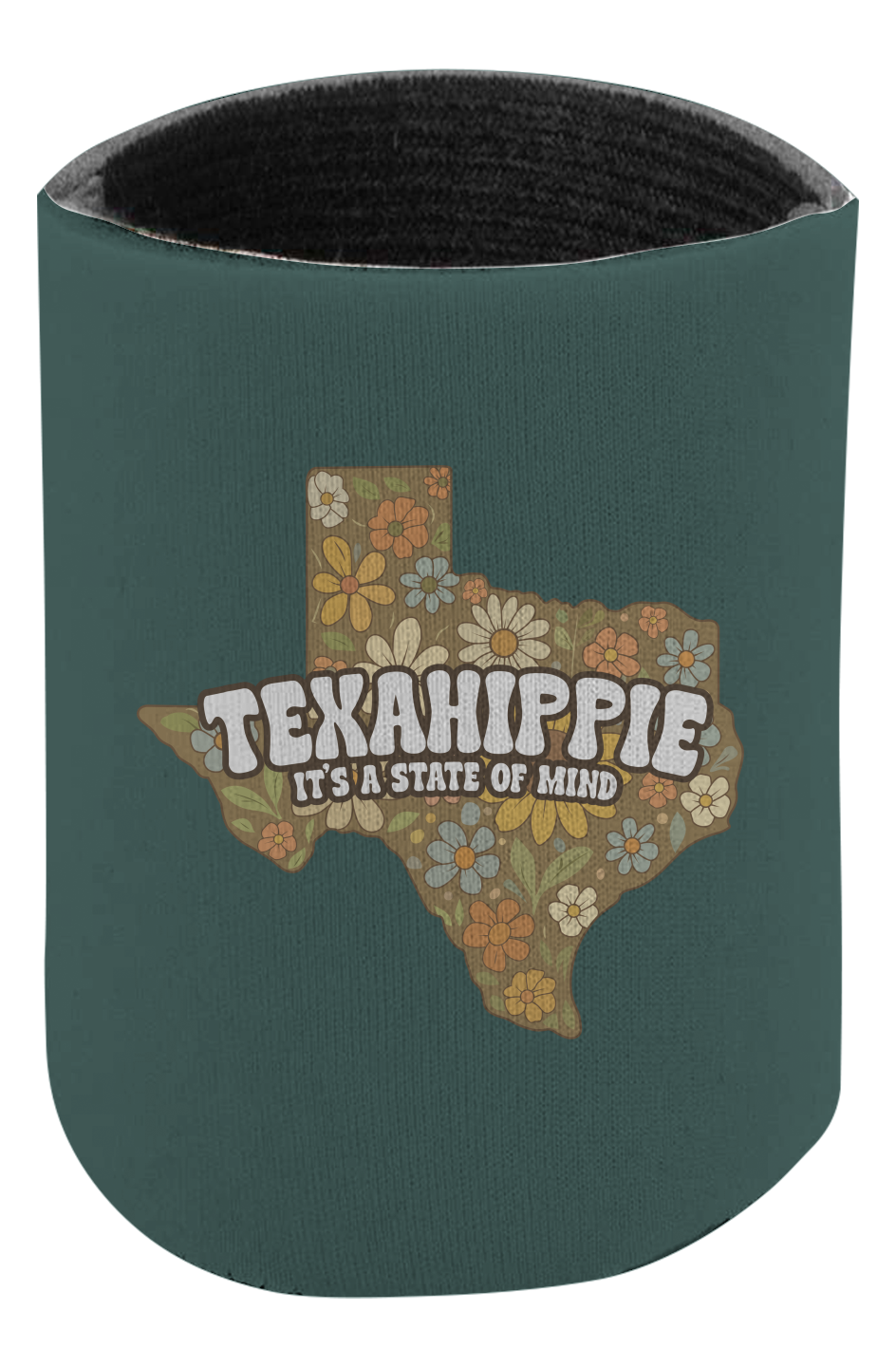 Texahippie State Of Mind Liberty Bag Beverage/Can Holder