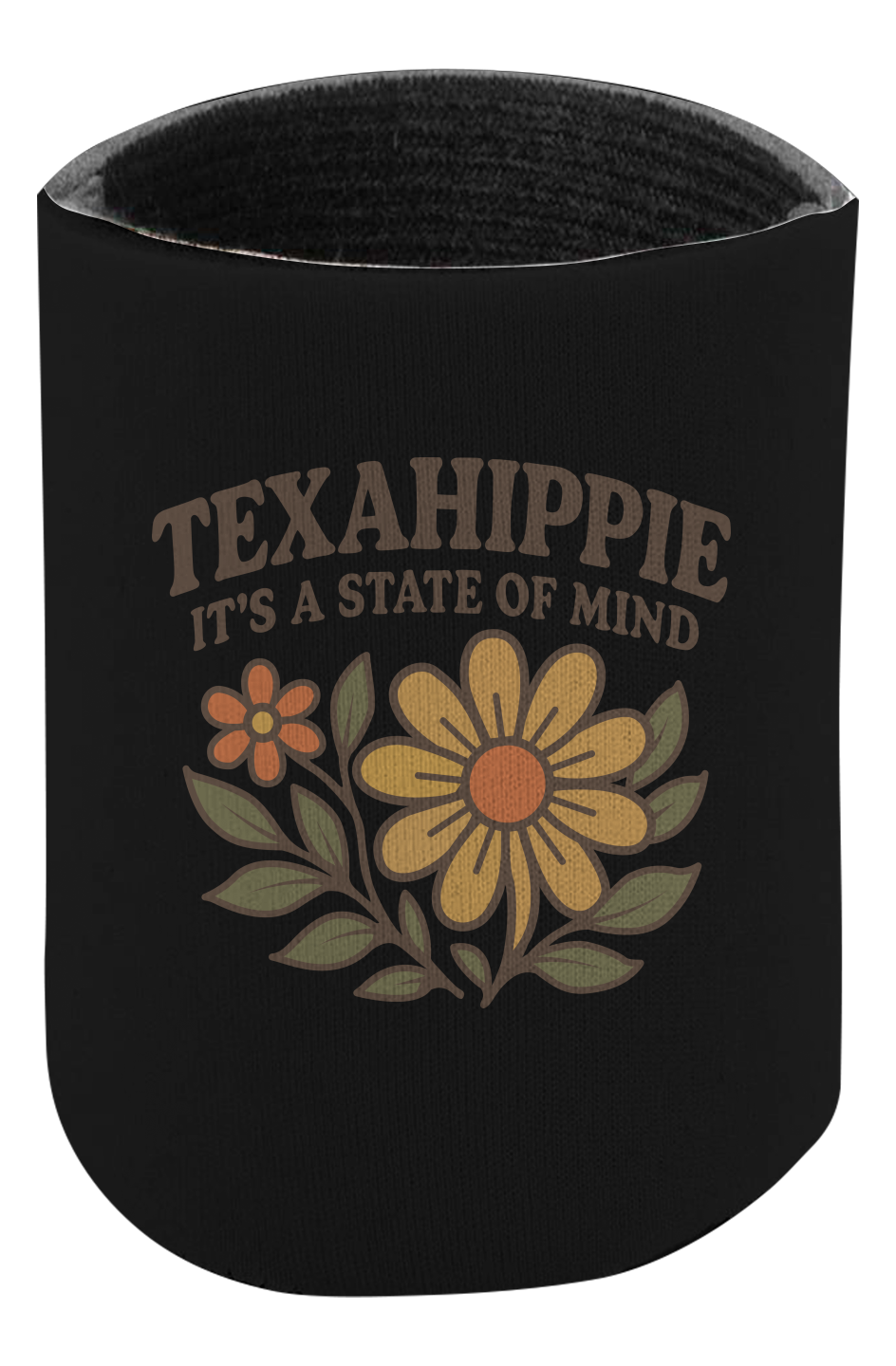 Texahippie Flower Bloom Liberty Bag Beverage/Can Holder