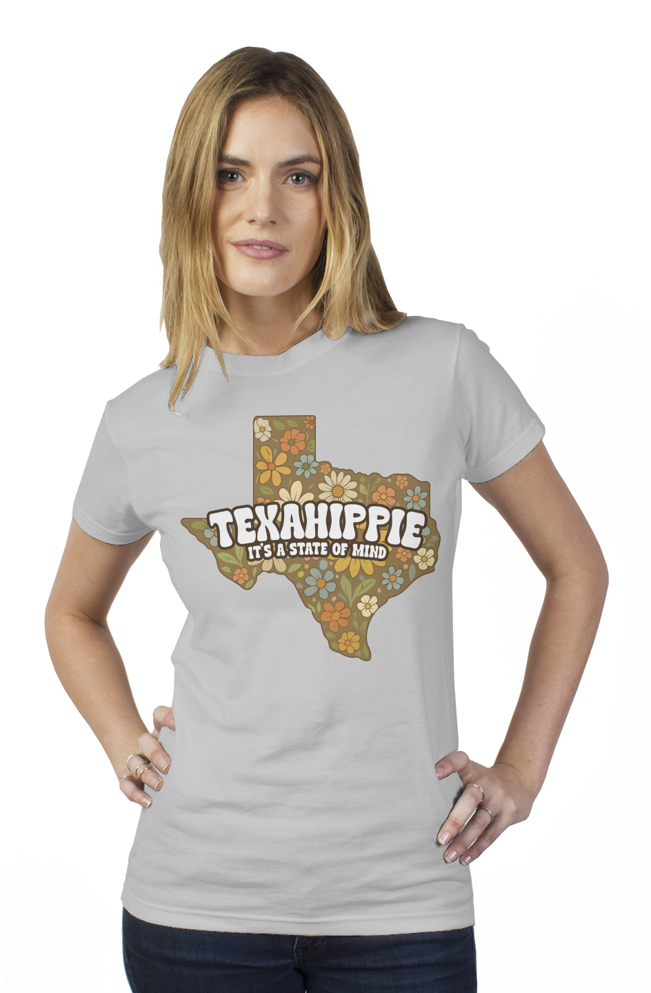 Texahippie State of Mind Womens T Shirt
