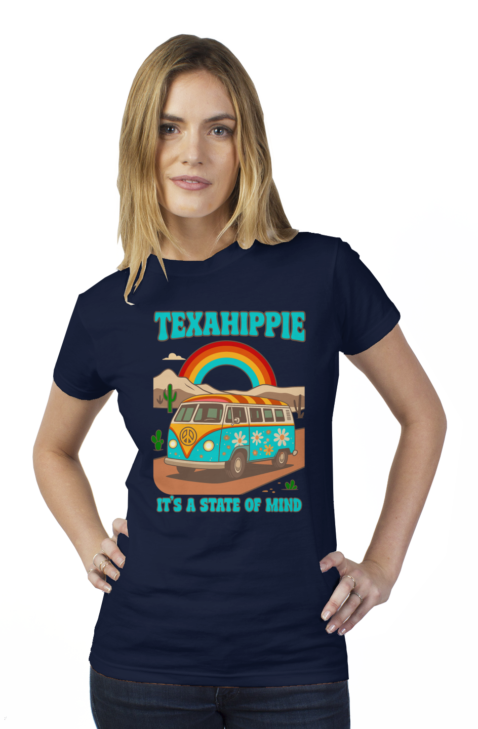 Texahippie Van Life Womens T Shirt