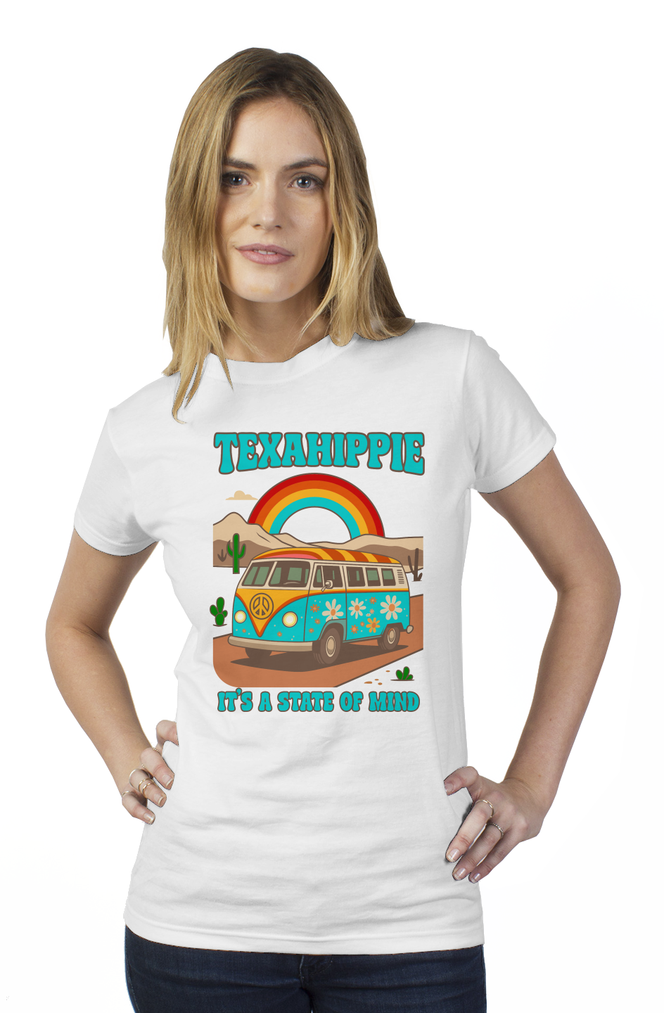 Texahippie Van Life Womens T Shirt