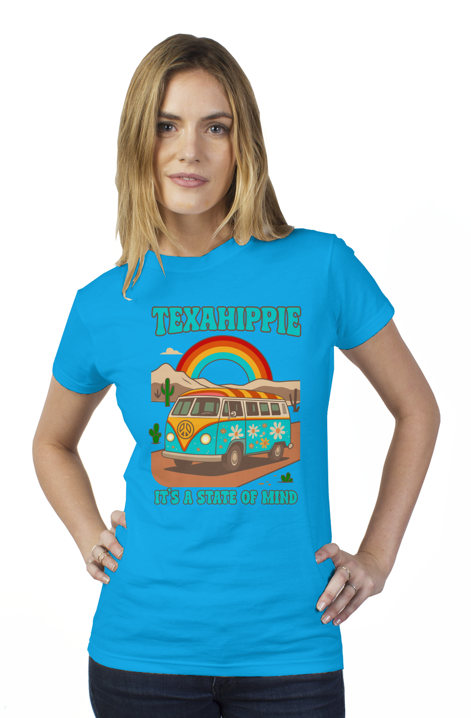 Texahippie Van Life Womens T Shirt