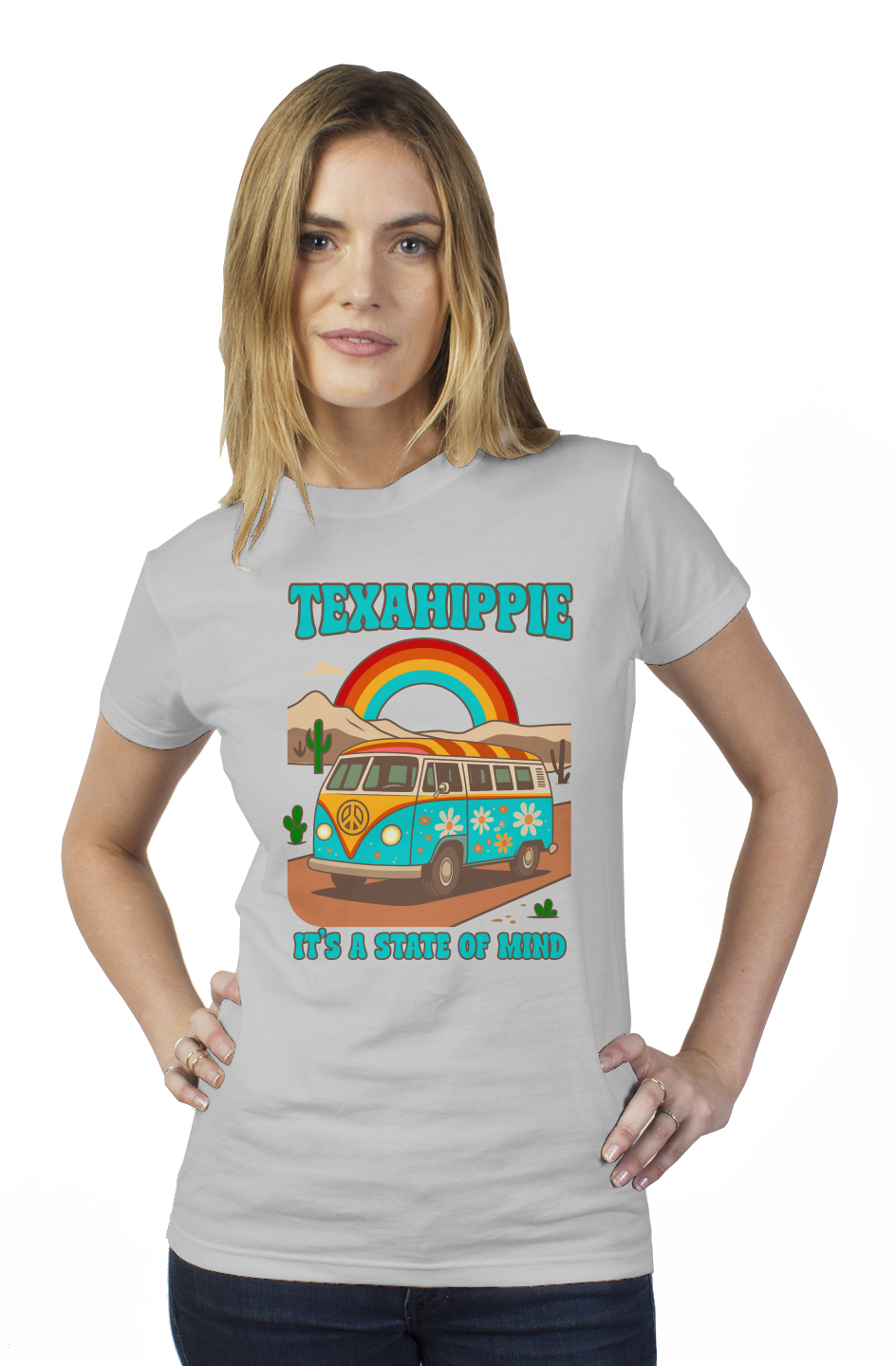 Texahippie Van Life Womens T Shirt