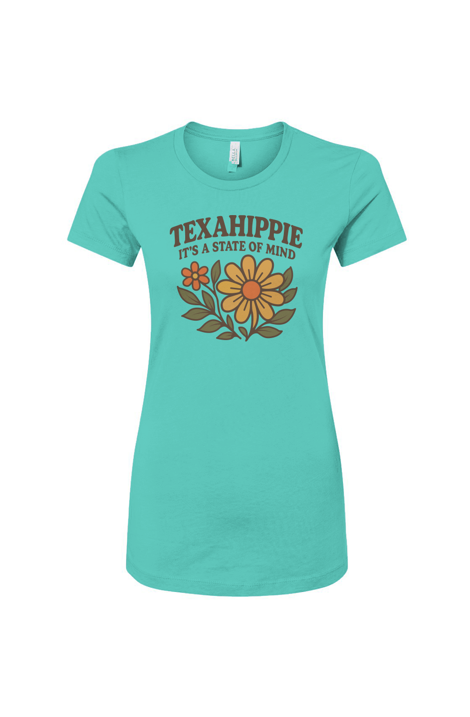 Texahippie Flower Bloom Slim Fit Tee