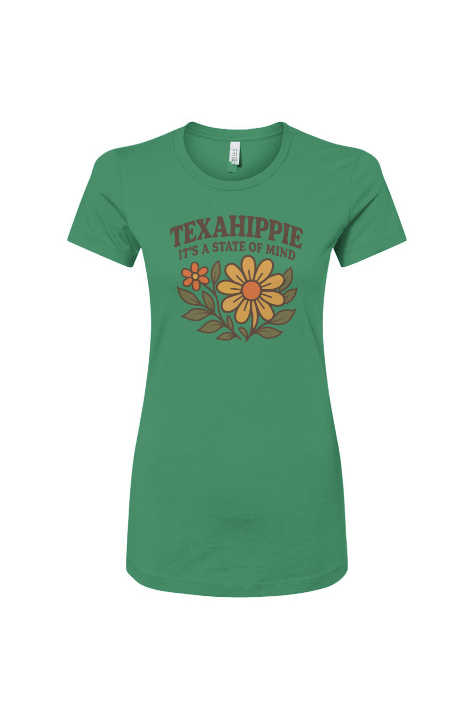 Texahippie Flower Bloom Slim Fit Tee