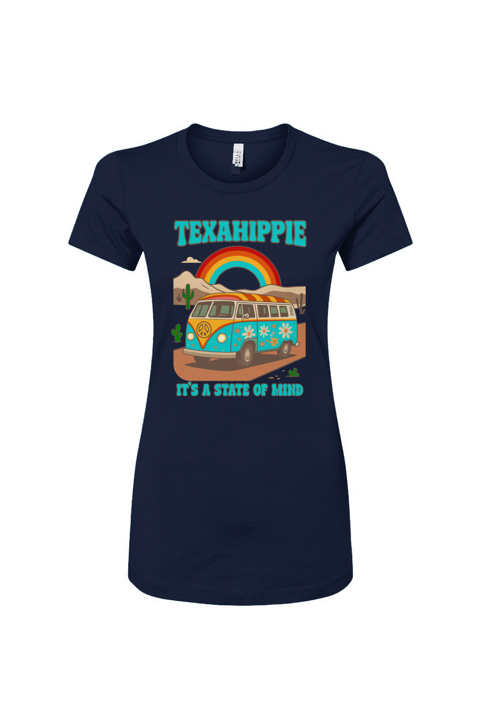 Texahippie Van Life Slim Fit Tee