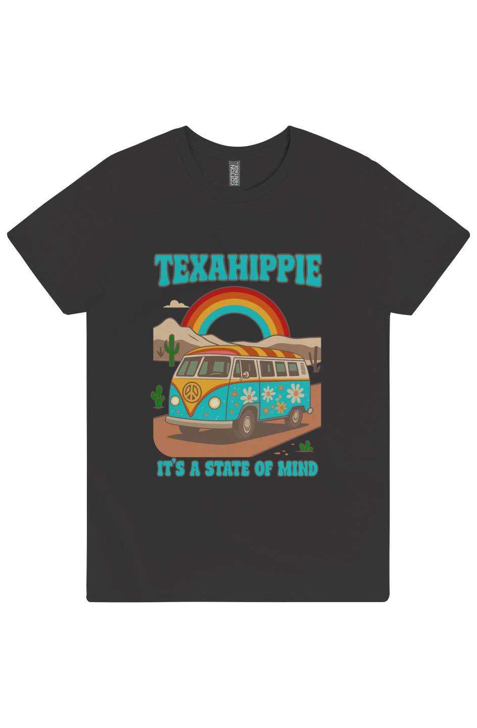 Texahippie Van Life Daily Tee