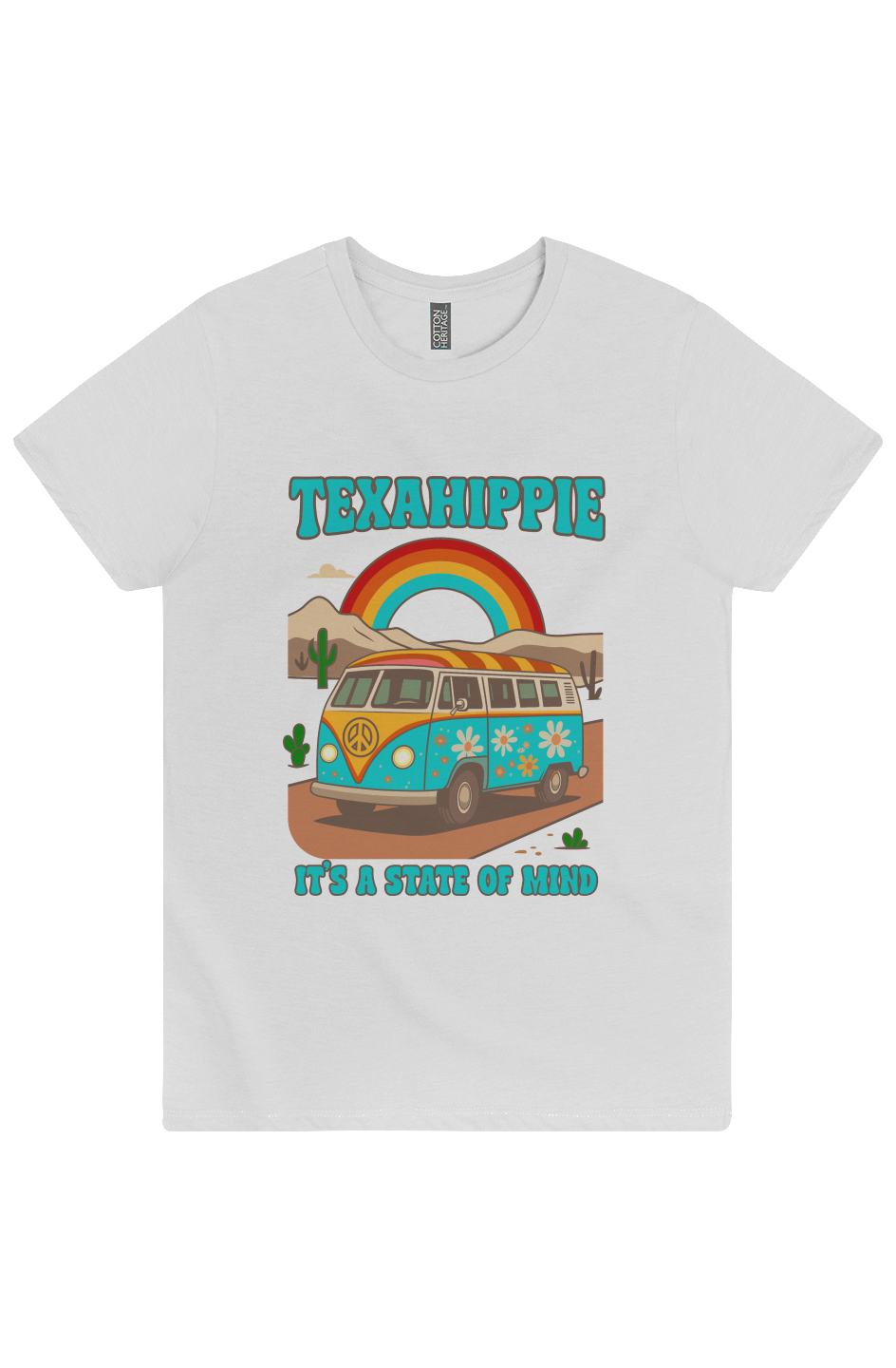 Texahippie Van Life Daily Tee