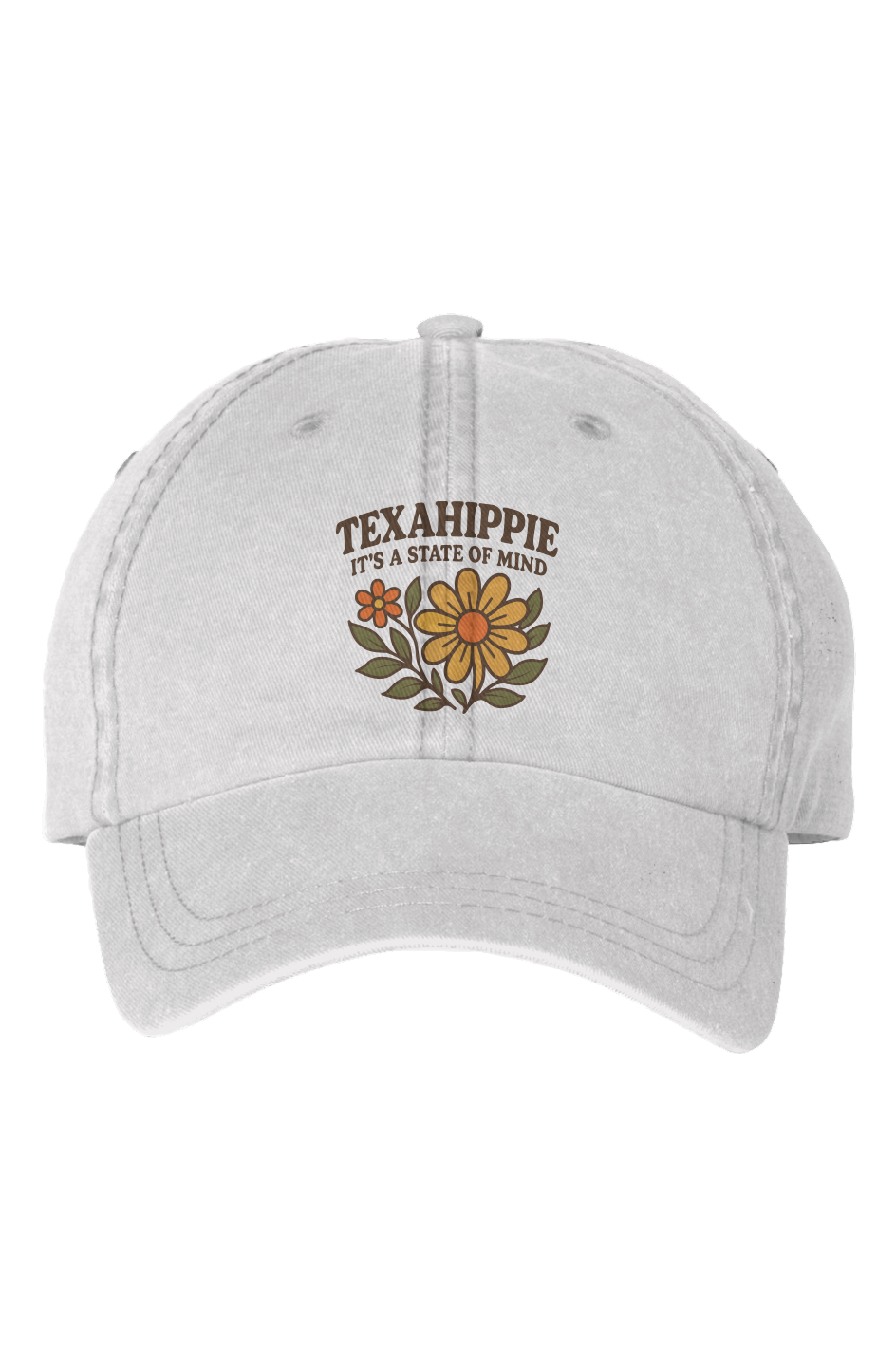 Texahippie Flower Bloom Pigment Dyed Cap