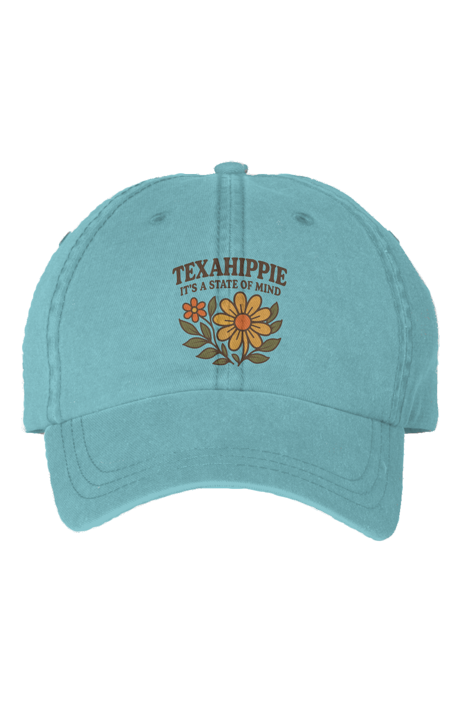 Texahippie Flower Bloom Pigment Dyed Cap