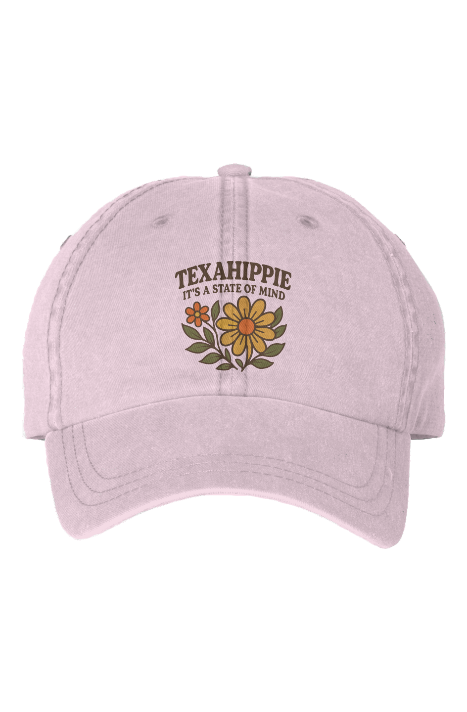 Texahippie Flower Bloom Pigment Dyed Cap