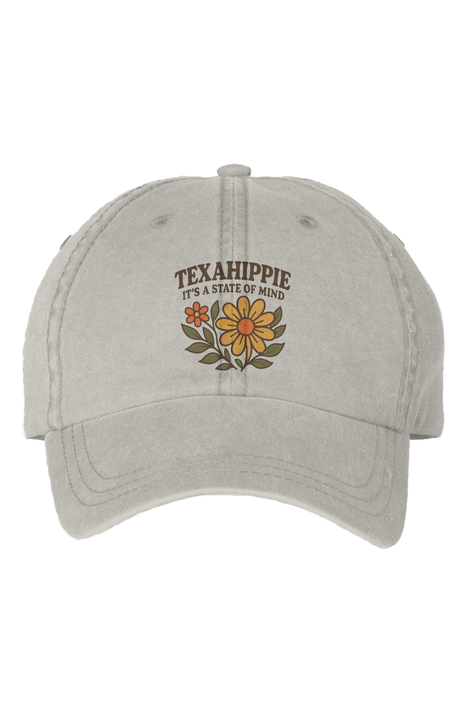 Texahippie Flower Bloom Pigment Dyed Cap