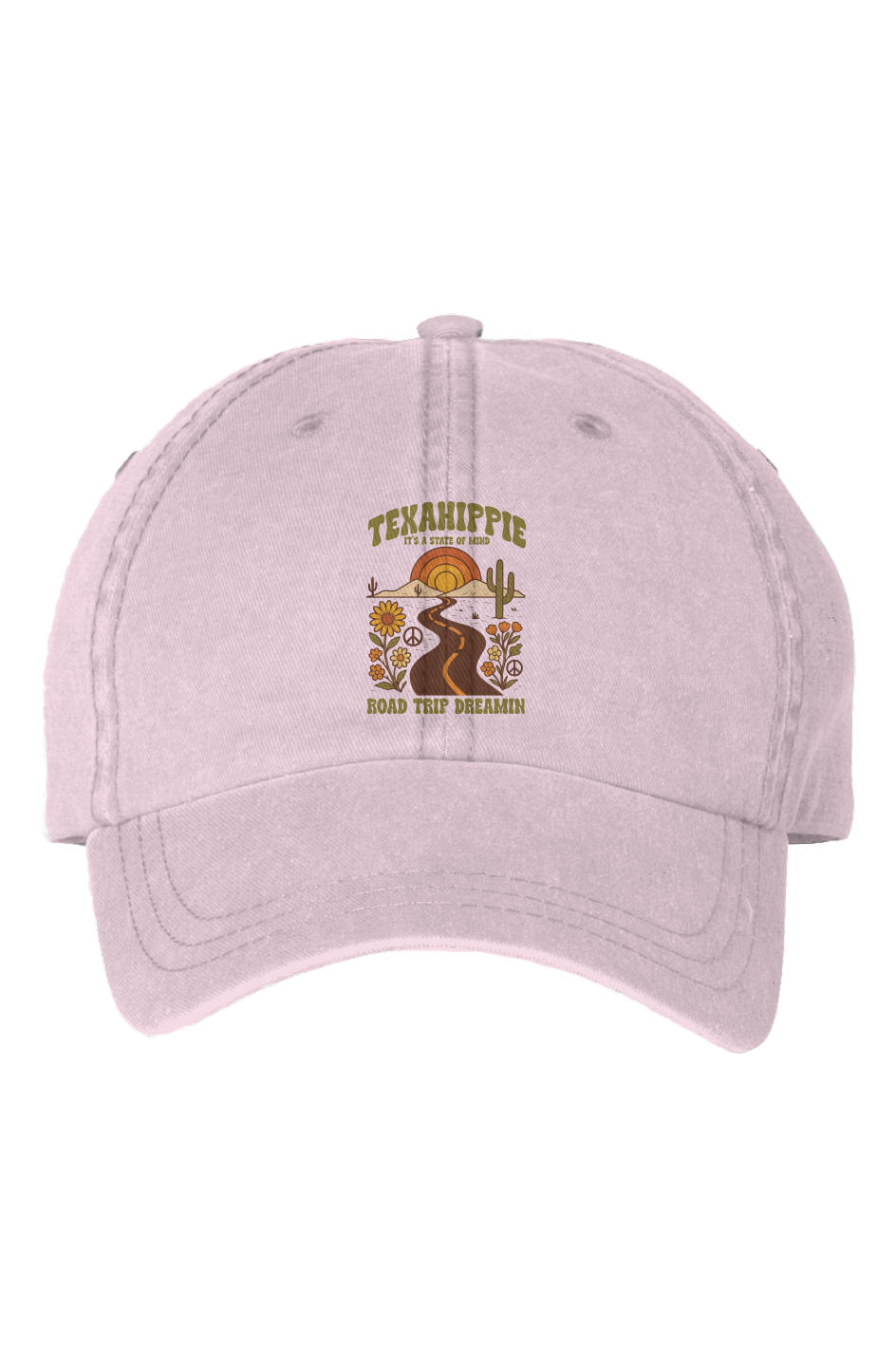 Texahippie Road Trippin Pigment Dyed Cap