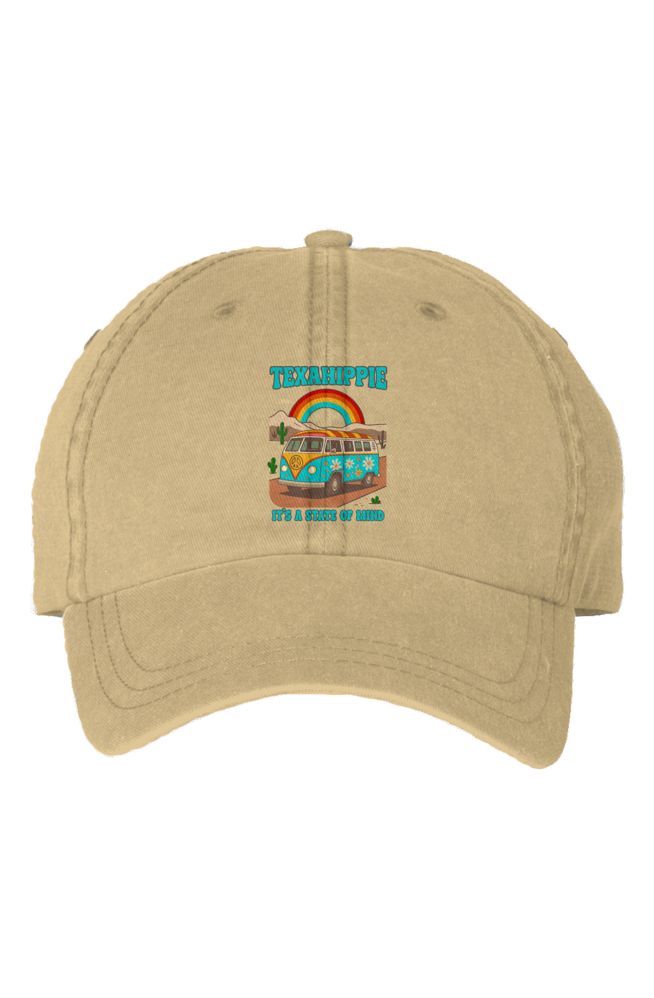 Texahippie Van Life Pigment Dyed Cap