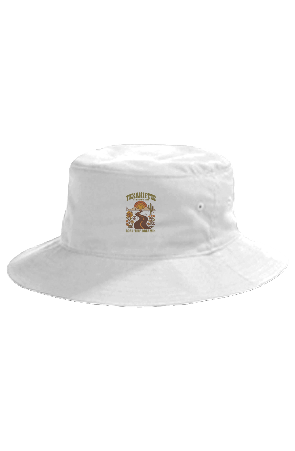 Texahippie Road Trippin Crusher Bucket Cap