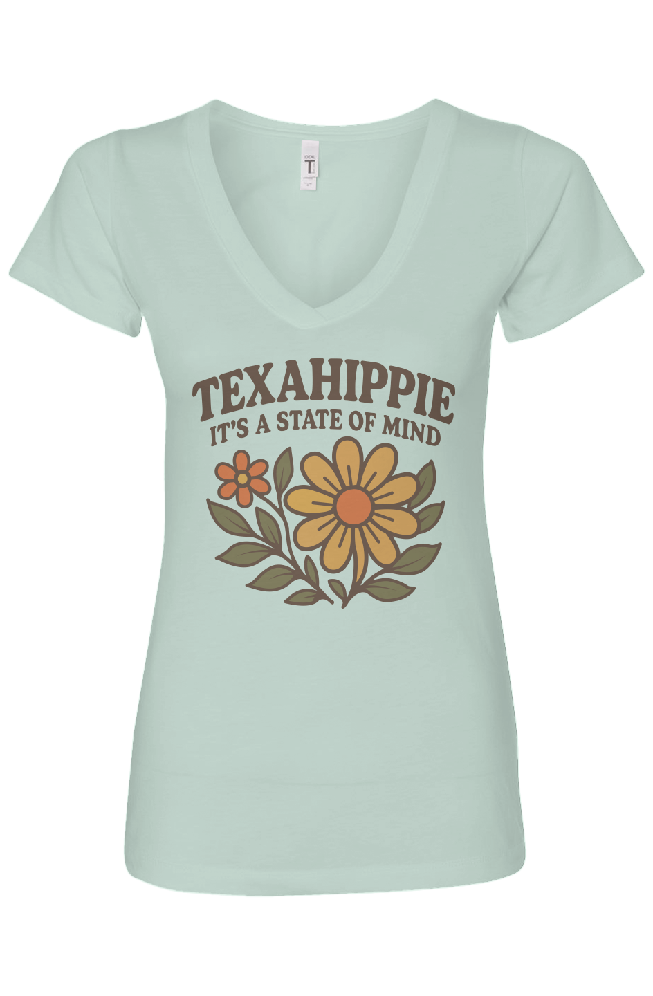 Texahippie Flower Bloom Ideal V-Neck