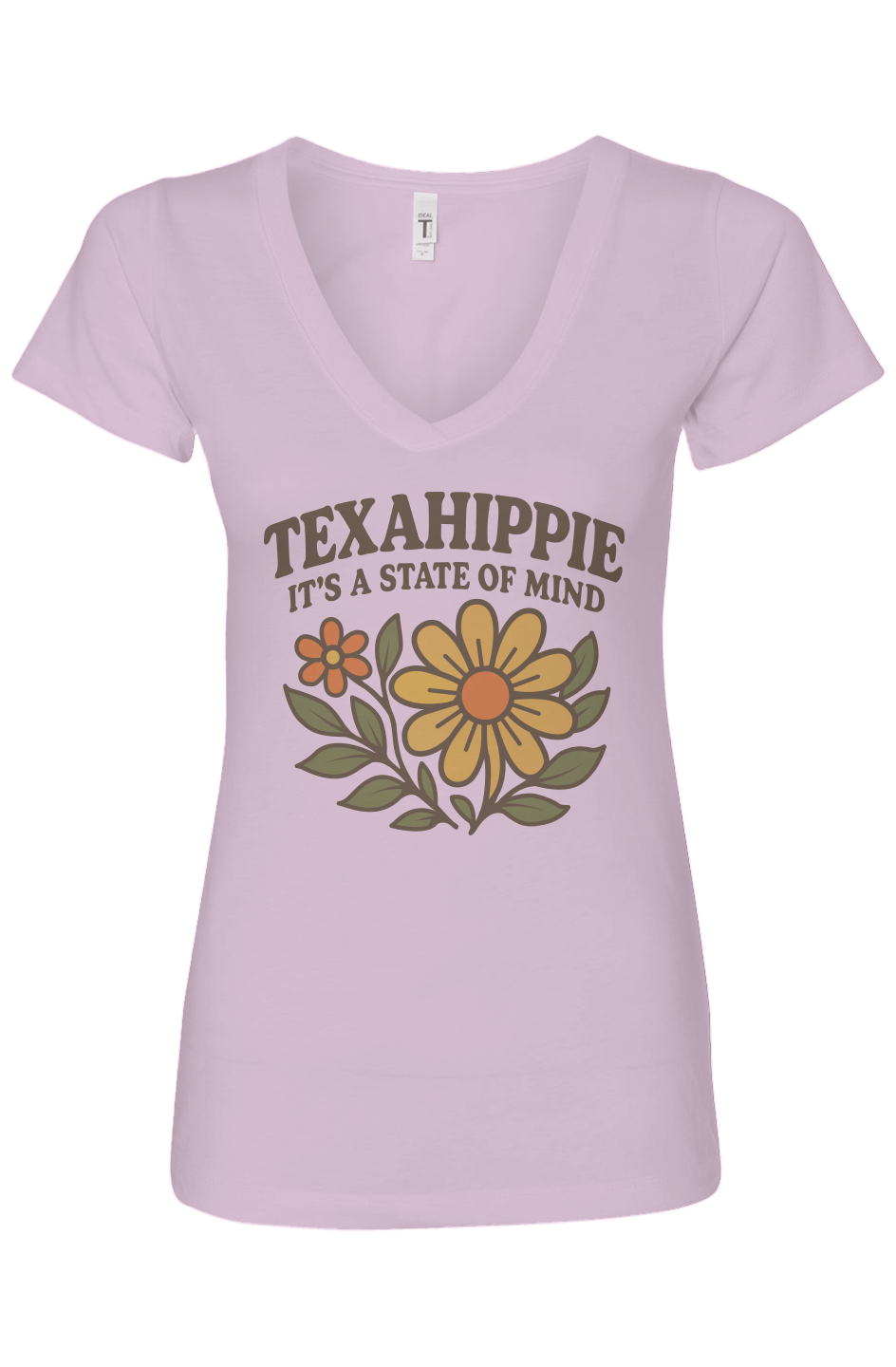 Texahippie Flower Bloom Ideal V-Neck