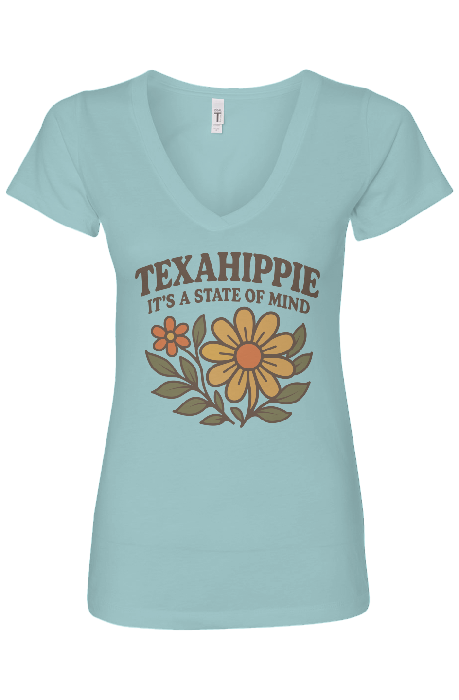 Texahippie Flower Bloom Ideal V-Neck