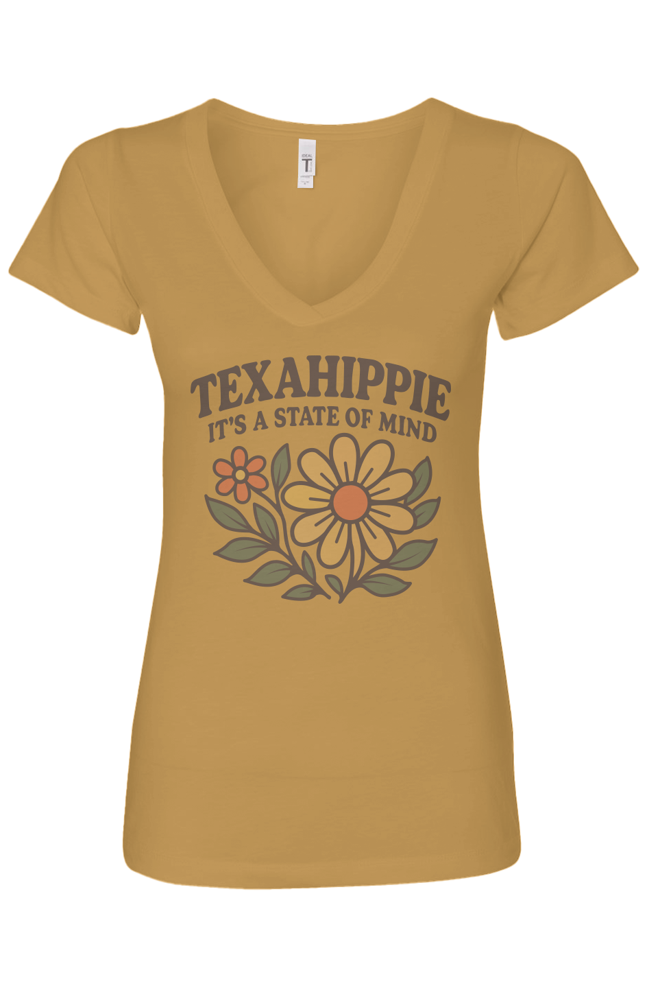 Texahippie Flower Bloom Ideal V-Neck