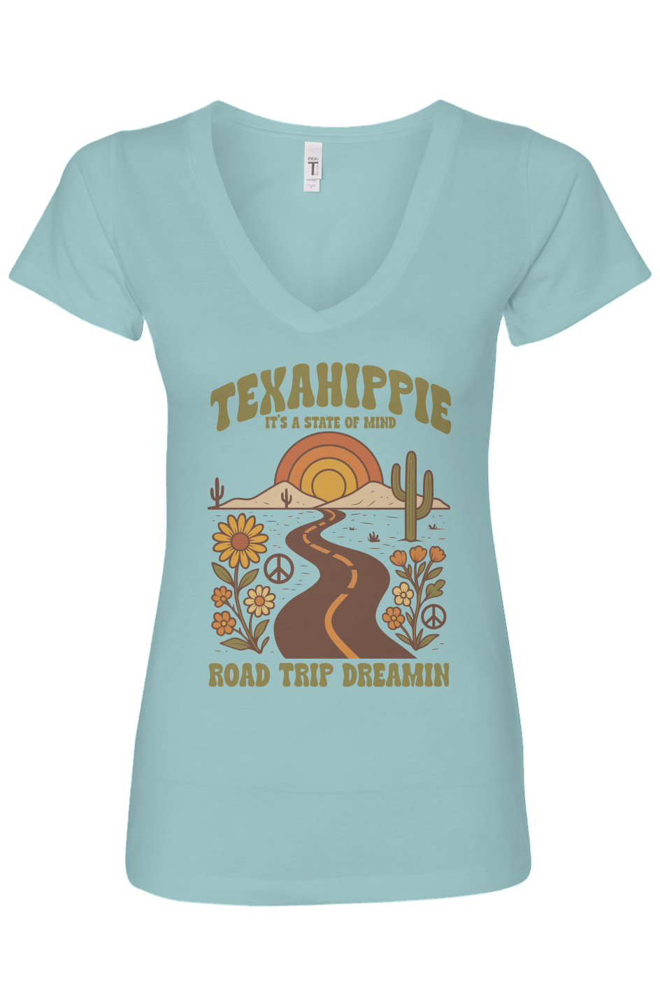 Texahippie Road Trippin Ideal V-Neck