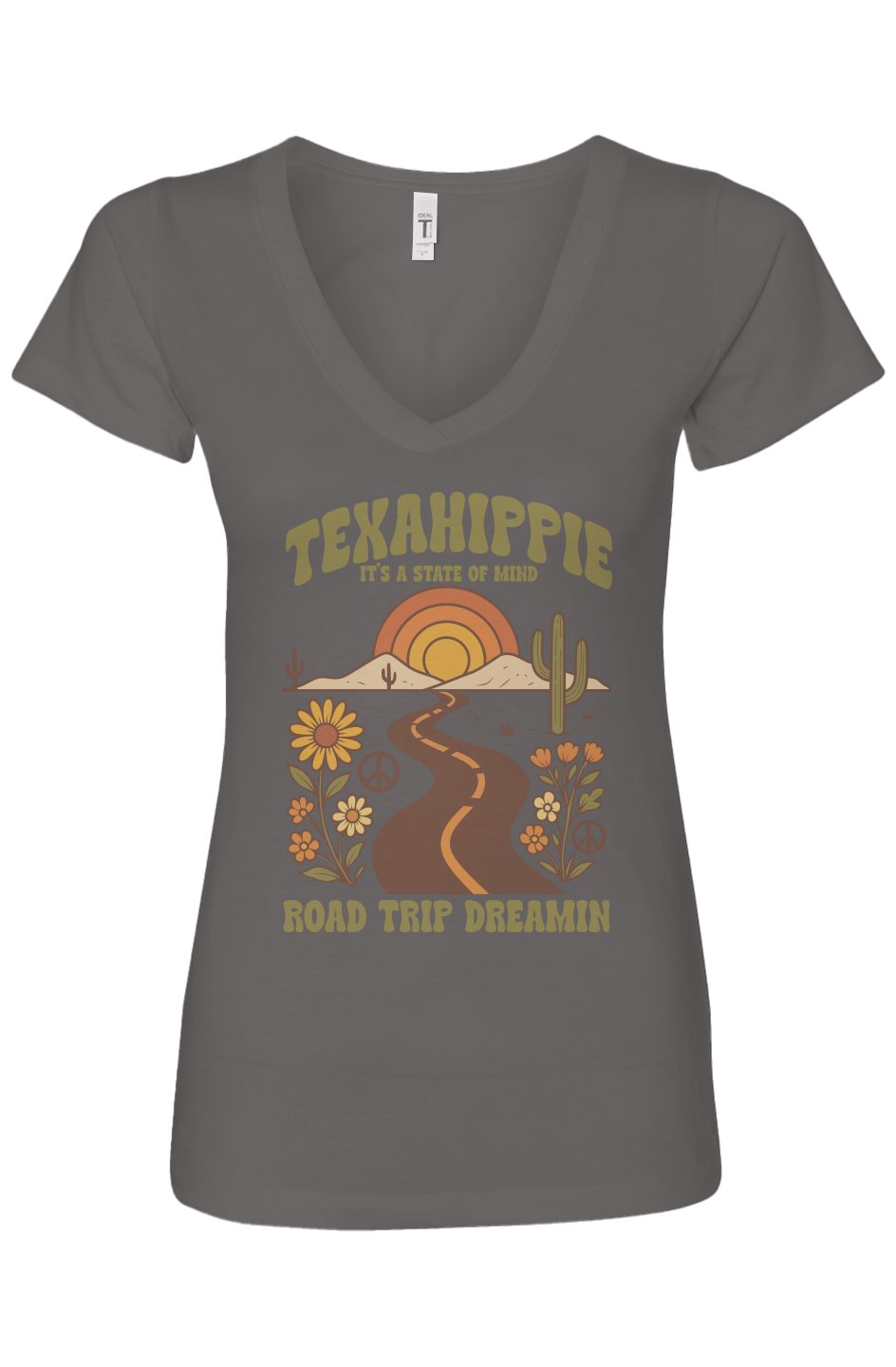 Texahippie Road Trippin Ideal V-Neck