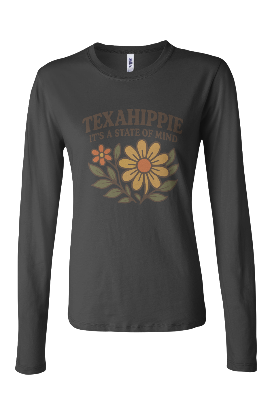 Texahippie Flower Bloom Jersey Long Sleeve Tee