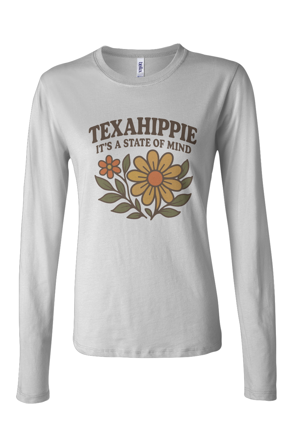 Texahippie Flower Bloom Jersey Long Sleeve Tee