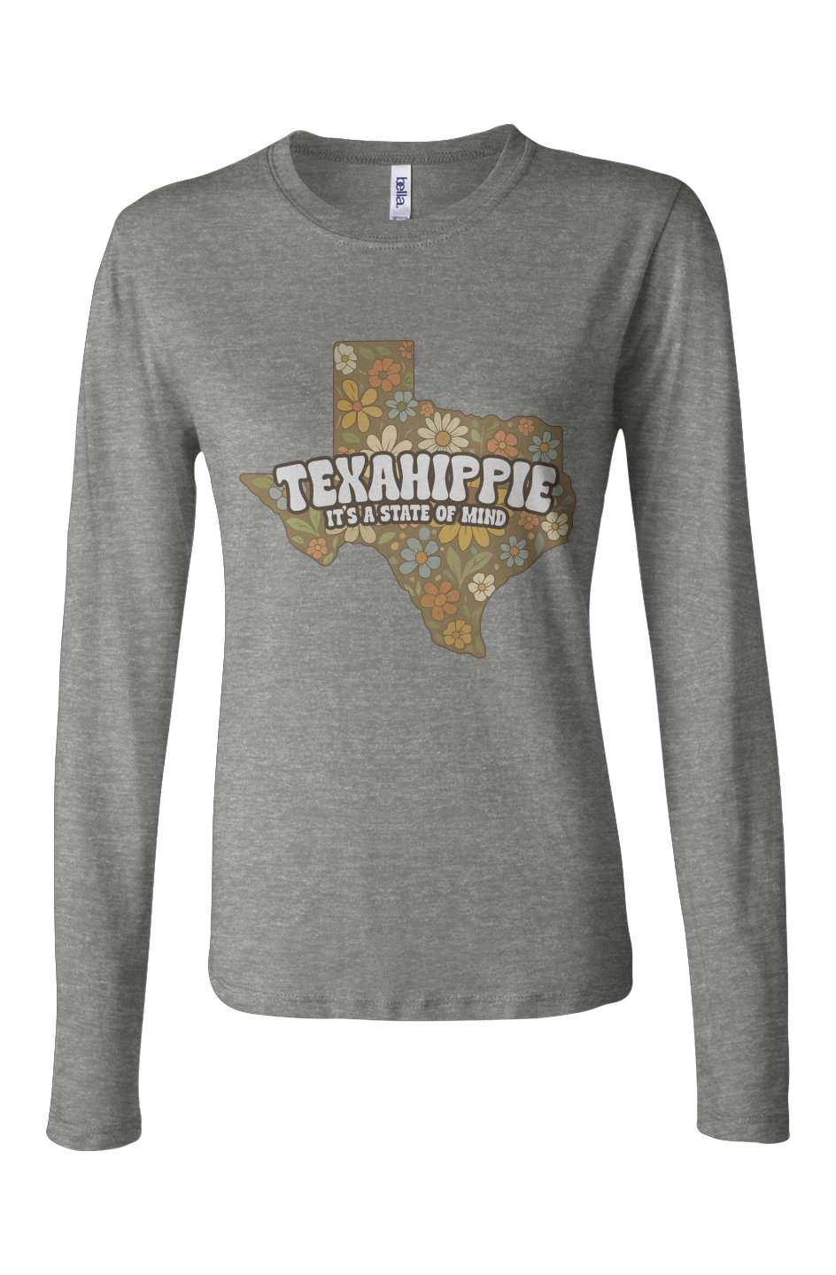 Texahippie State of Mind Jersey Long Sleeve Tee