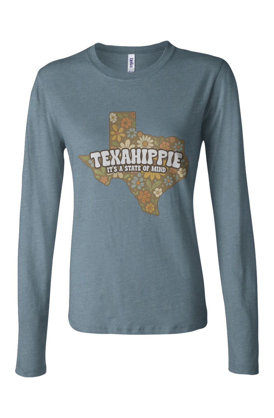 Texahippie State of Mind Jersey Long Sleeve Tee