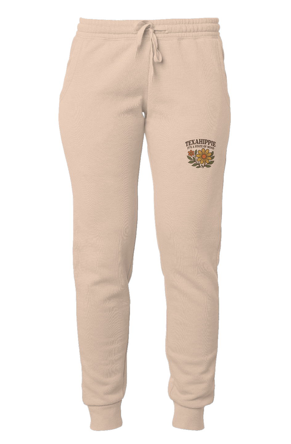 Texahippie Flower Bloom Womens Wash Sweatpants