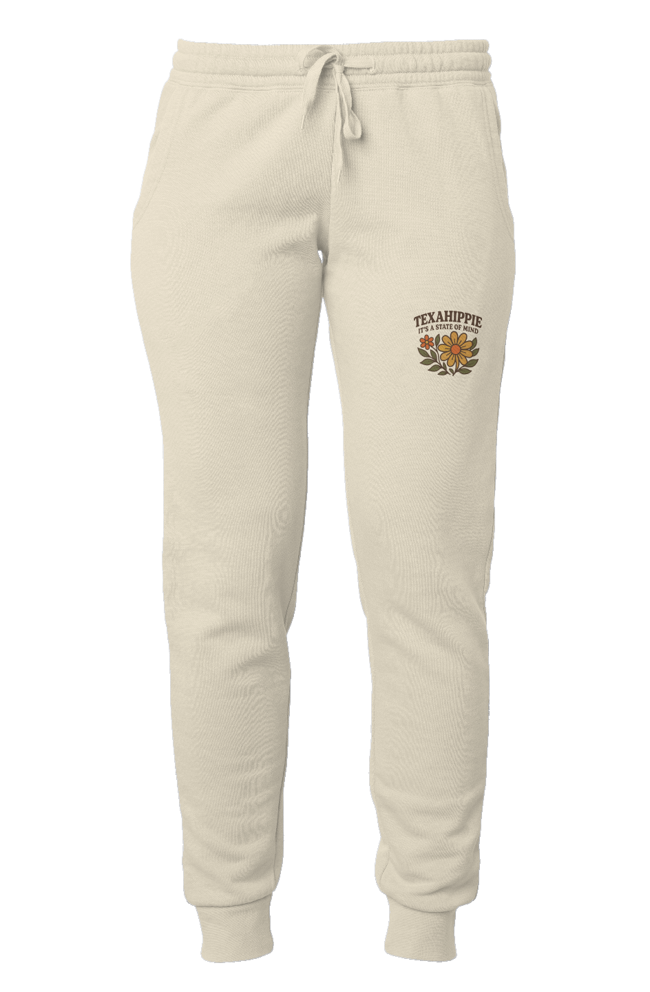 Texahippie Flower Bloom Womens Wash Sweatpants